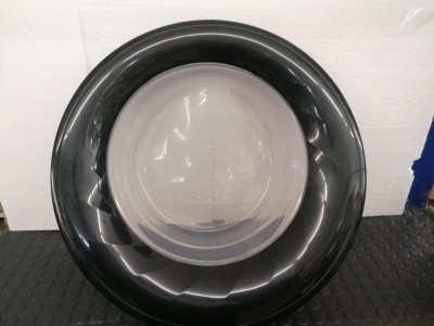 Hublou complet masina de spalat Gorenje 52 cm diametru negru . striatii rama / R3 foto