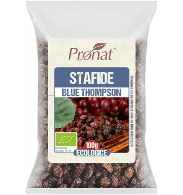 Stafide Blue Thomson Bio 100 grame Pronat foto
