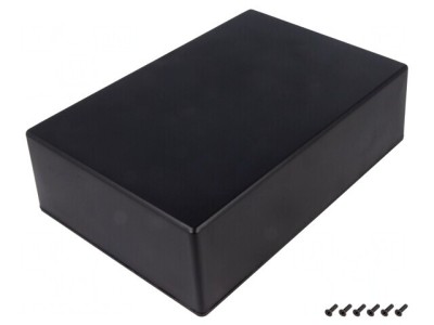 Carcasă universală ABS neagră 150x221x63mm foto