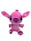 Jucarie Stitch - Angel roz de plus 20 cm