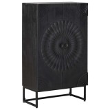 vidaXL Bufet Negru 55 x 30 x 95 cm 42020083