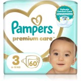 Pampers Premium Care Size 3 scutece de unică folosință 6-10 kg 60 buc