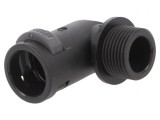 Conectori &icirc;n unghi 90&deg; Poliamidă 6 Metrică
