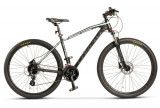 Cumpara ieftin Bicicleta Mountain Bike CARPAT PRO C27225H, Roti 27.5inch, Echipare Shimano Altus 24 viteze, Frane Hidraulice Disc, Cadru Aluminiu (Negru/Verde)