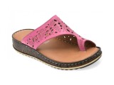 Cumpara ieftin Papuci SHOOZY roz, EV28491, din piele naturala