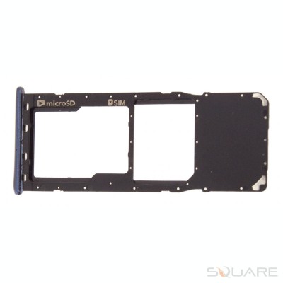 Suport SIM Samsung Galaxy A7 (2018) A750, Single SIM, Black foto