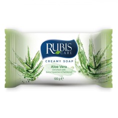 Săpun Solid Rubis Care, Aloe Vera, Glicerină și Pantenol, Capacitate 100g