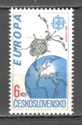 Cehoslovacia.1991 EUROPA-Cosmonautica SE.787 foto