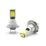 Set 2 Becuri Led H7 160w, 12-24V/6000K 9600LM(proiectoare)