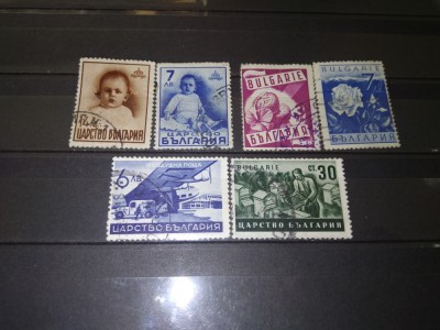 TIMBRE BULGARIA 1930 1940 foto
