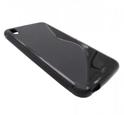 Husa silicon S-line neagra pentru HTC Desire 816 foto