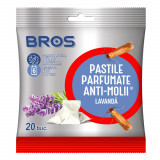 Bile parfumate antimolii Bros, lavanda, 20 buc cutie