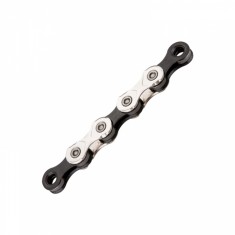 Lant Bicicleta KMC X11, 11 Viteze, 1/2X11/128 Inch, 114 Zale, Argintiu-Negru Ultimate FactoryBikes