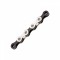 Lant Bicicleta KMC X11, 11 Viteze, 1/2X11/128 Inch, 114 Zale, Argintiu-Negru Ultimate FactoryBikes