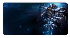 Mousepad Arthas World Of Warcraft WOW Lich King Blizzard 40x80 cm foto