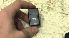 Mini dispozitiv de urmarire GSM GPRS Tracker SMS cu microfon Spion foto