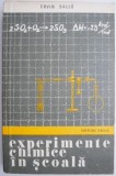 Experimente Chimice in Scoala - Ervin Sallo - Carte