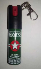 Spray paralizant autoaparare NATO breloc / 20 ml foto