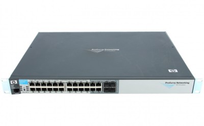 Switch HP Procurve Gigabit 2810-24G J9021A 24 ports 1x RJ45 Console 4 x SFP foto