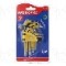 Set chei Torx&reg;, otel crom-vanadium, TX10, TX15, TX20, TX25, TX27, TX30, TX40, TX45, TX50, Workpro - W022013