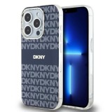 Husa iPhone 15 Pro Max - DKNY IML Mono &amp; Stripe MagSafe (DKHMP15XHRHSEB) - Blue