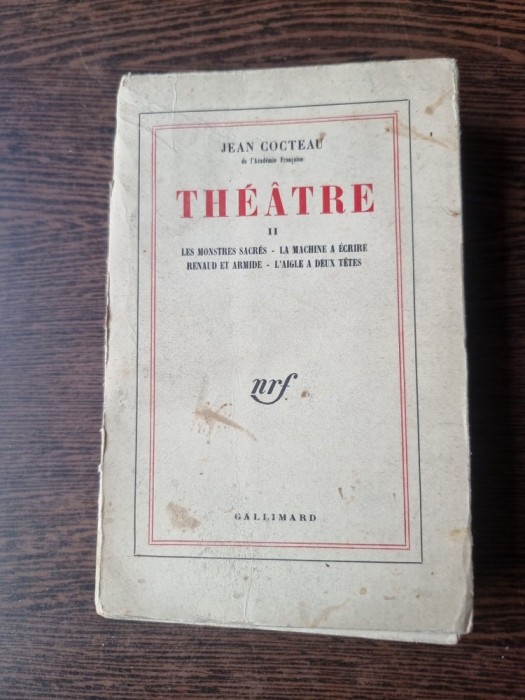 Th&eacute;&acirc;tre II - Jean Cocteau