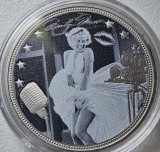 Half crown 2025 Gibraltar, Marilyn Monroe - Behind the Diamonds , Bunc, Capsula., km#new