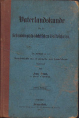 Vaterlandskunde fur die Siebenburgisch Sachsischen Volksschulen 1871 Sibiu foto