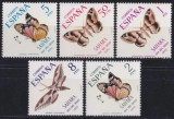 Sahara Spaniola 1970 - Fluturi, serie neuzata