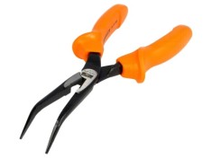 Clești izolați curbați semirotunzi alungiți BAHCO oțel 1kV AC pentru &icirc;ndoire, prindere și tăiere