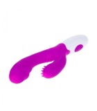 Andre - Vibrator iepuraș cu striații, 20 cm, Orion