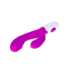 Andre - Vibrator iepuraș cu striații, 20 cm