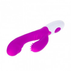 Andre - Vibrator iepuraș cu striații, 20 cm