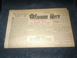 ZIARUL ROMANIA LIBERA 22 SEPTEMBRIE 1950