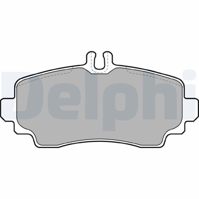 DELPHI LP1401 set placute frana,frana disc