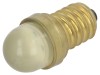 Lampă LED E14 galbenă 230V