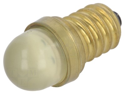 Lampă LED E14 Galbenă 230V foto