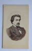 CDV Atelier Romania 1860-1870 barbat