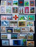 Lot timbre străine tematica,sport,flori animale, 260buc.+ 25 colite