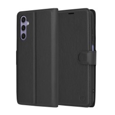 Husa Samsung Galaxy S24 Techsuit Leather Folio, negru foto