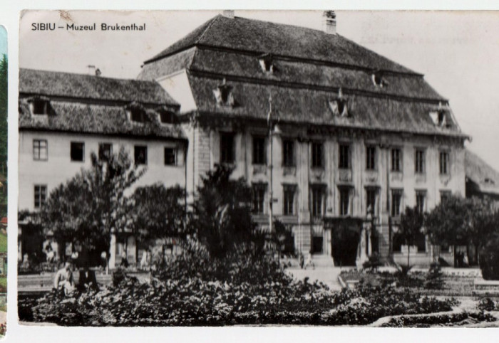 CPI B 11605 CARTE POSTALA - SIBIU, MUZEUL BRUKENTHAL, RPR