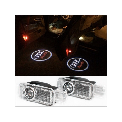 Set 2 lampi led logo usa / portiera Audi foto