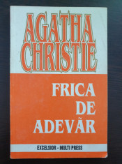 FRICA DE ADEVAR - Agatha Christie foto