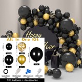 Baloane Decorative Pentru Evenimente TrendiShop&reg;, Alcatuit din 110 Piese, Calitate Premium, Material Latex, Profesionale si Rezistente, Ideale Pentru