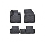 Covorase Auto Tip Tavita Cauciuc PSN Opel Grandland 2017-2024, Set Fata + Spate, Negre, Fixare Clipsuri/Scai