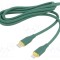 Cablu USB 2.0 GEMBIRD 1,5m Lightning - USB C verde