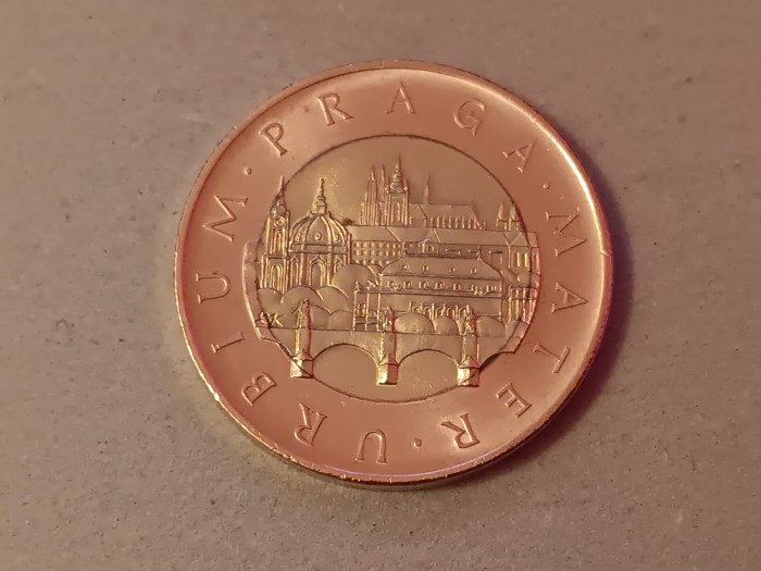 C50 - Moneda foarte veche - Cehia - 50 koroane - 2016