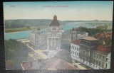 Carte postala, Arad, vedere generala de sus, perioada interbelica