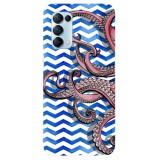 Husa compatibila cu Oppo A5 (2020) model Tentacles, Silicon, TPU, Viceversa, Transparent, Carcasa