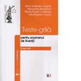 Teste-grila pentru examenul de licenta. Drept civil